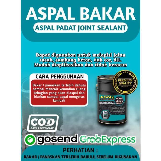 Aspal Joint sealant 1.kg aspal bakar injeksi beton