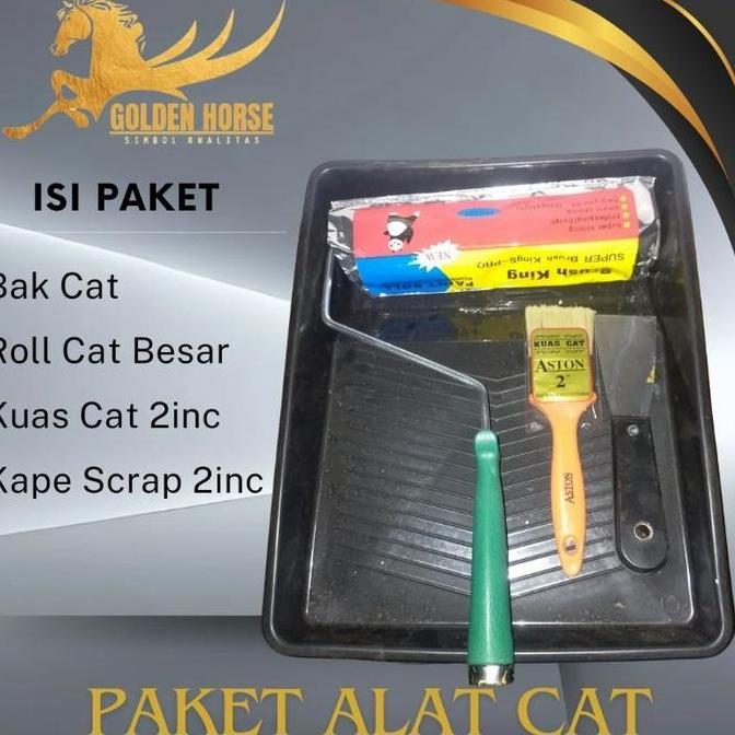 Paket Alat komplit untuk cat dinding