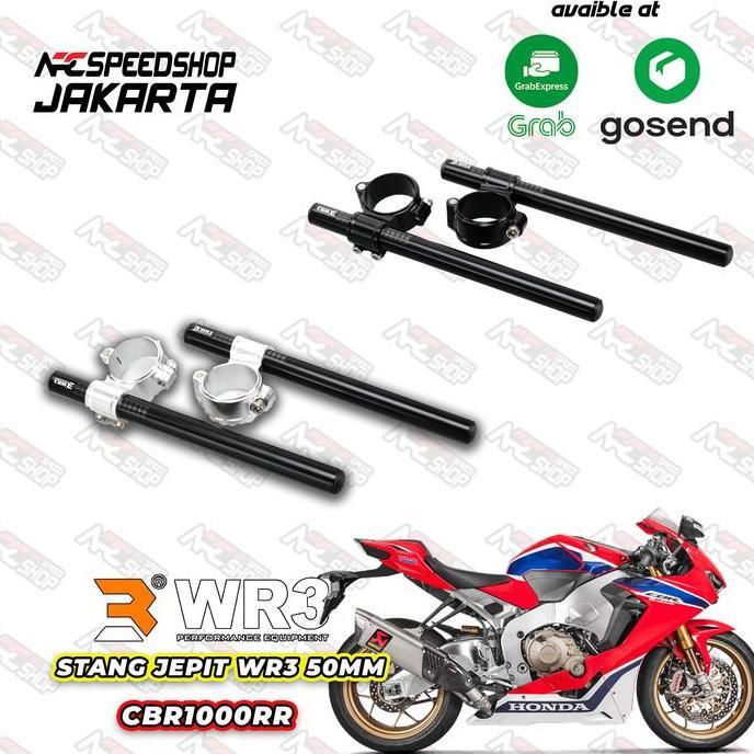 Stang Clip On / Stang Jepit WR3 50mm Honda CBR 1000 terlaris