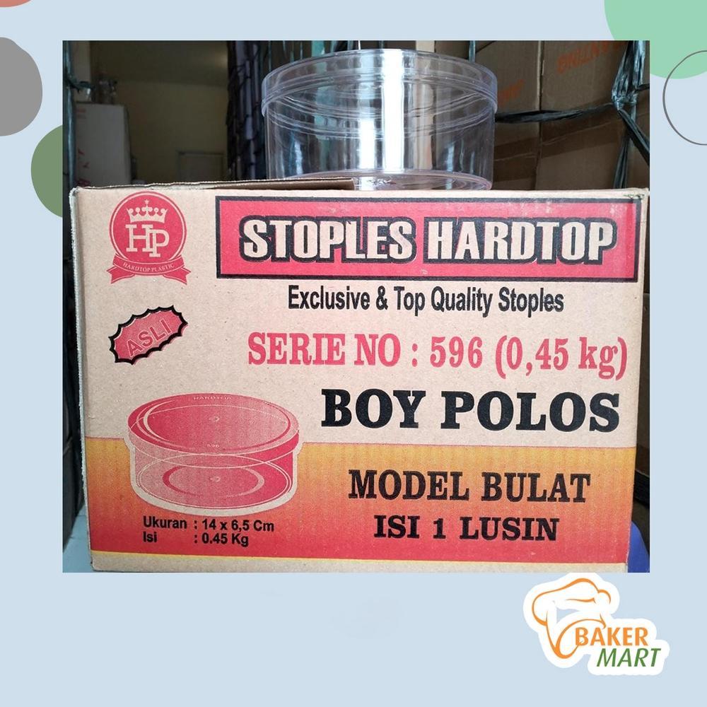 Terlaris Toples Hardtop 596 450Gr Tebal Kokoh