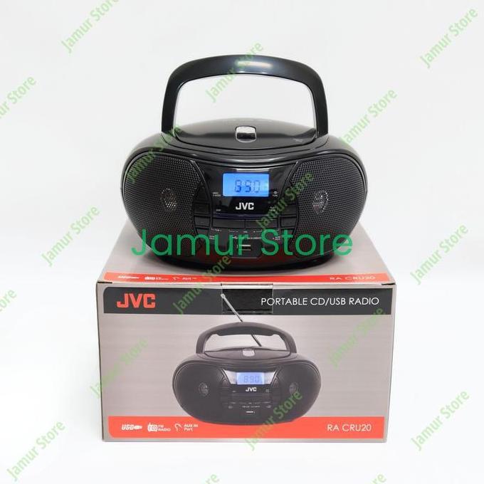 Radio CD Player JVC RA-CRU20 Boombox JVC RA CRU20