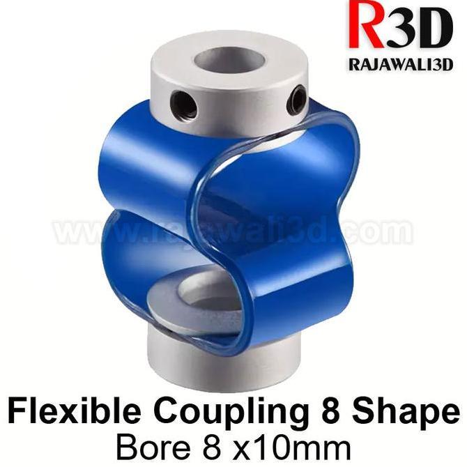 Coupler Flexible Double Loop 8 Shape Encoder 8x10mm