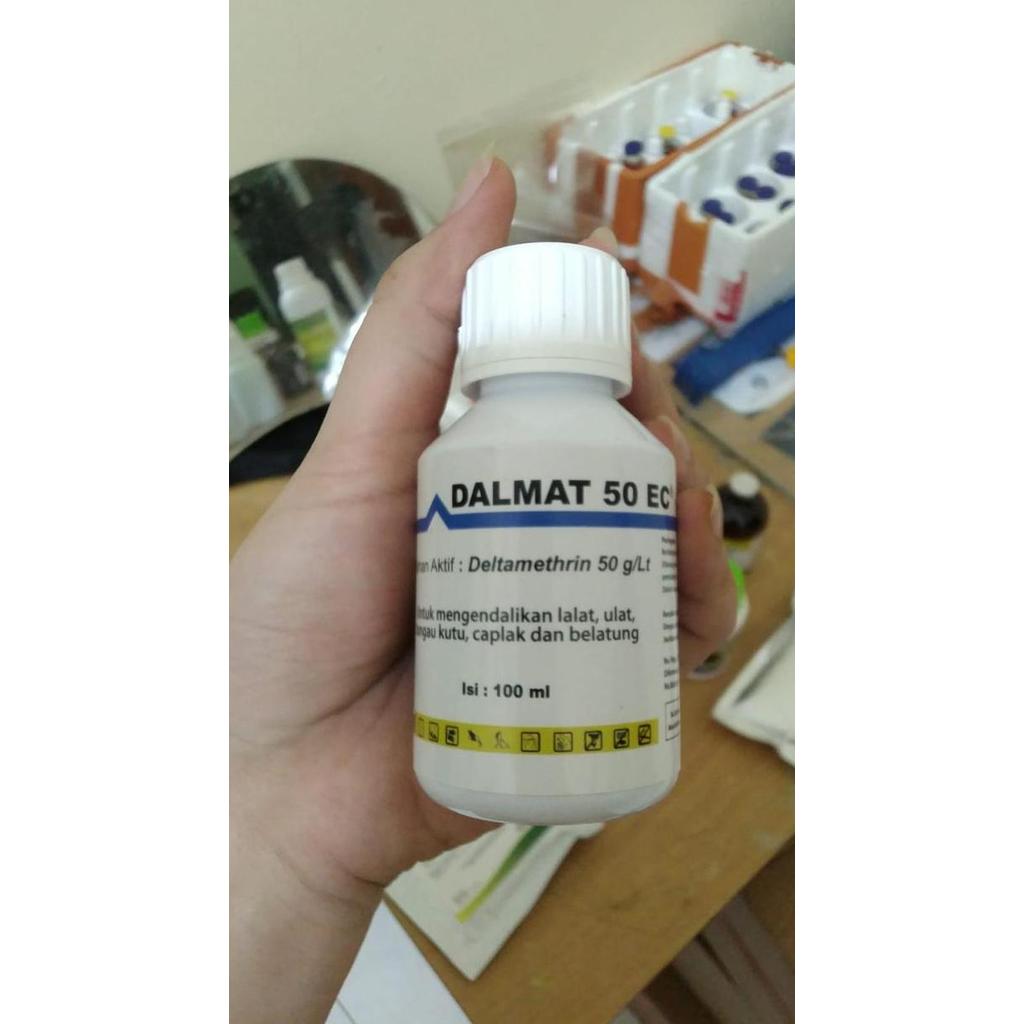 Dalmat 50 EC - Dalmat 100ml - Obat Kutu - Anjing - Kucing - Obat Kutu Mandi