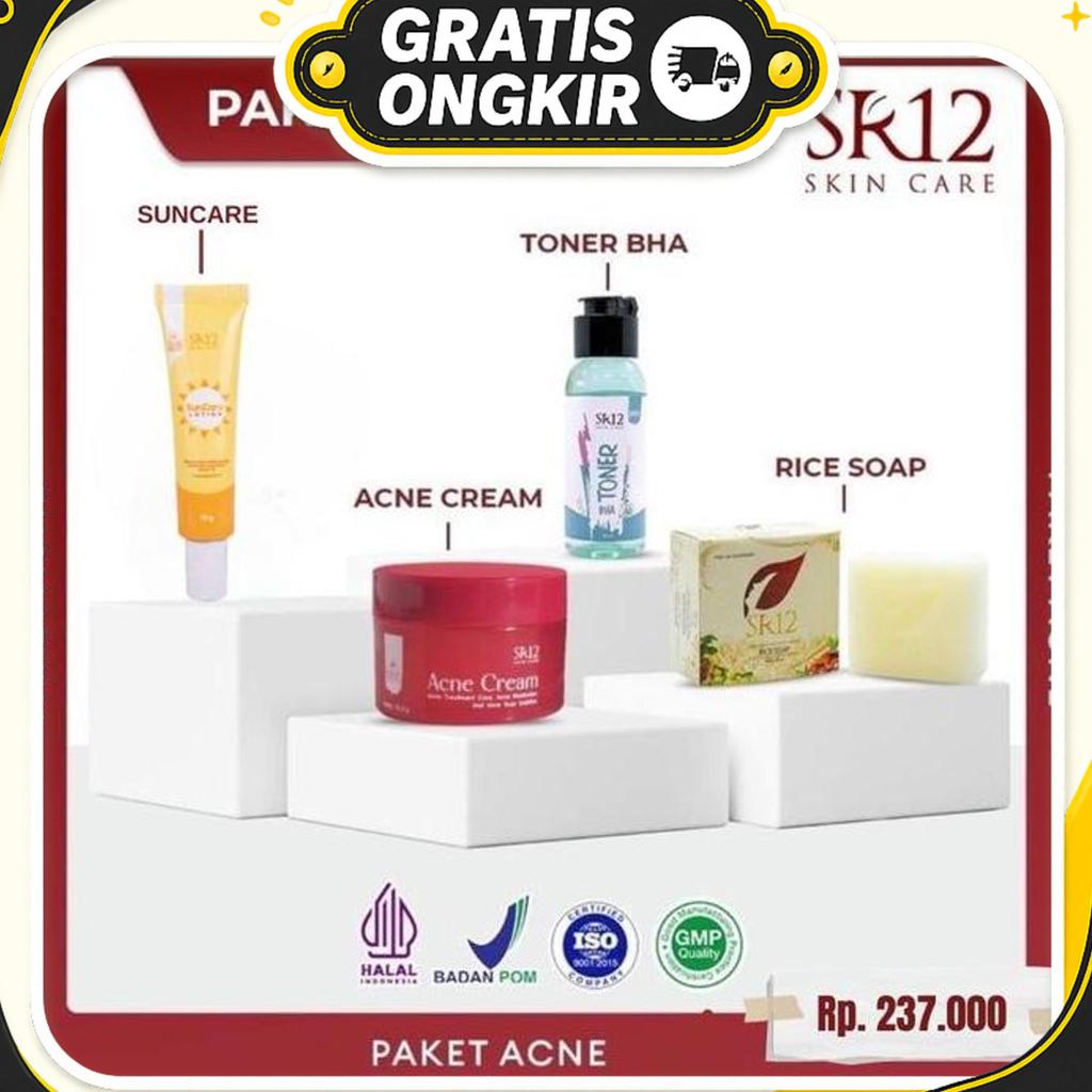 Paket Acne Pembersih Jerawat Sr12