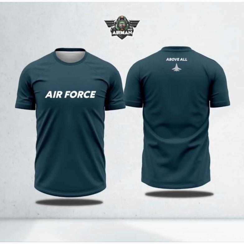 Air Force T-shirt / Kaos Air Force Dark Green