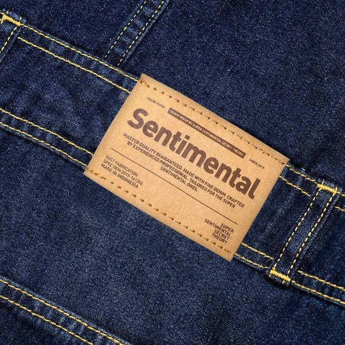 Anata- Ssst Coverall Shortsleeve Jumpsuit Denim Indo