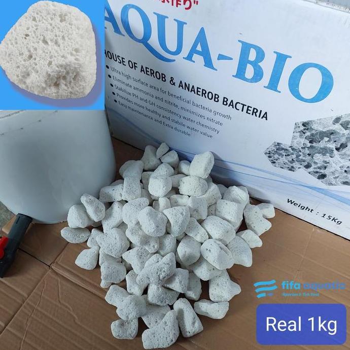 Sandagang78 - Aqua Bio 1 Kg Media Filter Akuarium Kolam Koi Terbaik