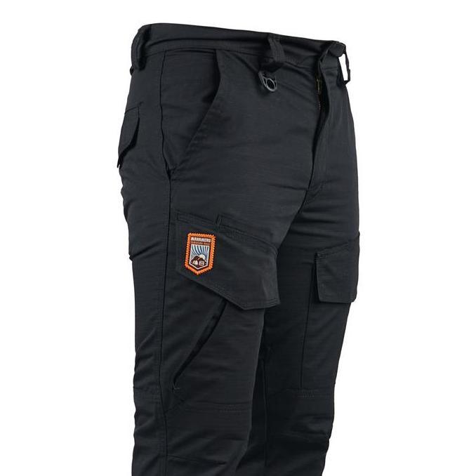 Mahameru Celana Panjang Ripstop Outdoor Tactical Cargo Katun Nyaman Pria Formal Casual Seragam Denga