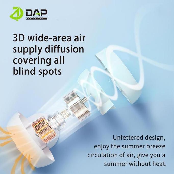 NEW DAP NEW DESKTOP AIR CIRCULATION FAN ANGIN MINI MEJA LISTRIK KIPAS ANGIN PORTABLE CAS TIDAK BERIS