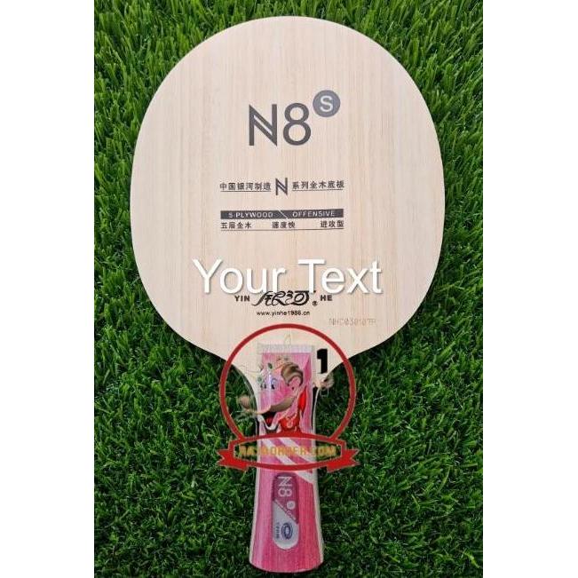 TERMURAH - Yinhe N8s N8 - Kayu Pingpong Blade 5ply Bet OFF Bat Offensive