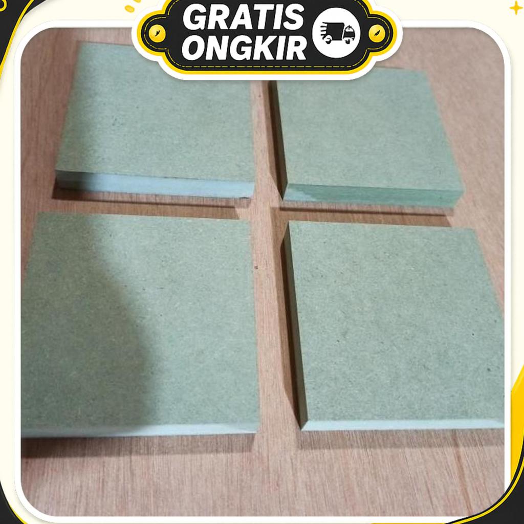 Papan Mdf Hijau / Hmr 15Mm (70X40)Cm, Papan Kayu Mdf Hijau Hmr 15Mm
