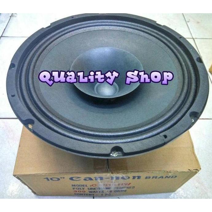 Speaker fullrange canon 10 inch 300 watt