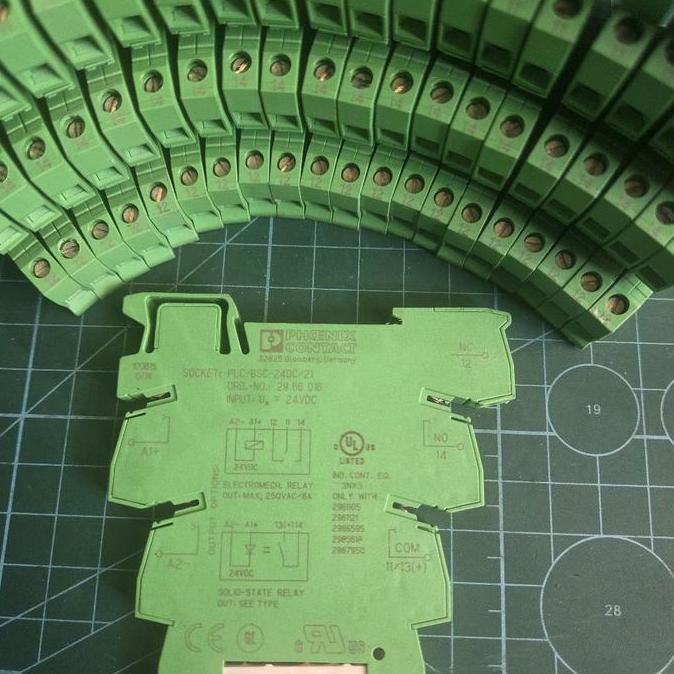 PHOENIX CONTACT PLC-BSC-24DC/21&PLC-BSC-24DC/21 + RELAY READY