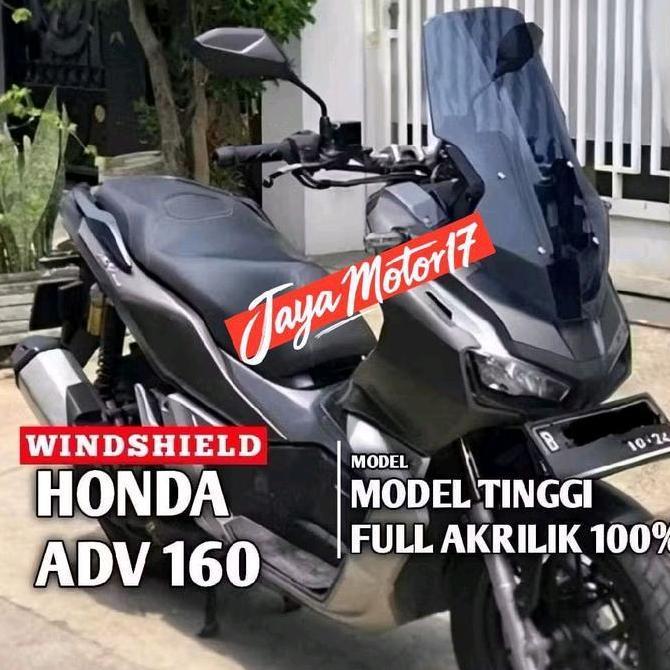 PREMIUM VISOR ADV 160 ADV 150 MODEL TINGGI WINSIL WINDSHIELD ADV 160 ADV 150 visor standard adv moto