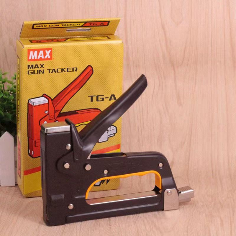 Max Gun Tacker Tg-A Stapler /Isi Stapler Tembak/Diimpor Dari Jepang Stapler Manual/ Staples Tembak T