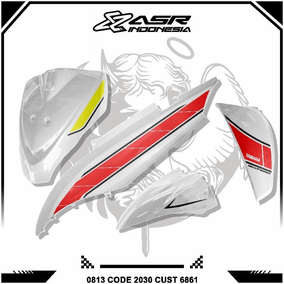 Striping Mio J Transparan Livery 60Th Yamaha