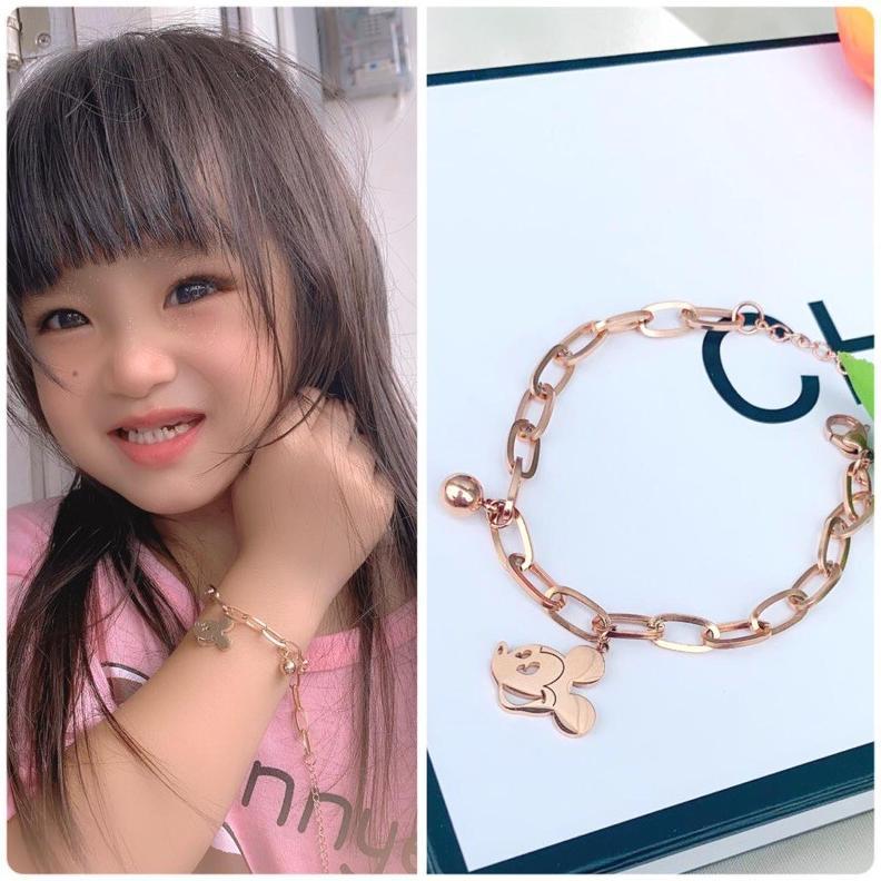 Gelang Tangan Mickey Dewasa Dan Anak Titanium Asli Anti Karatan Gelang Anak Titanium