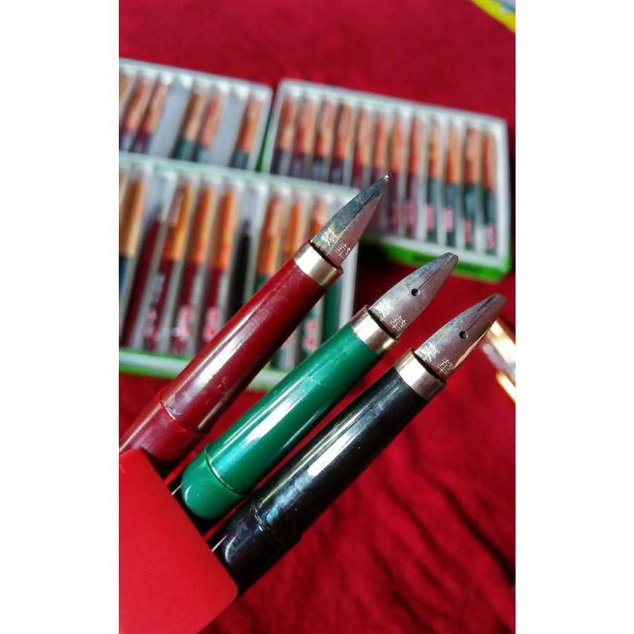 Fountain Pen Hover Pena Pulpen Tinta Isi Ulang Mata Kecil Nib/Mata Besar Italic/Calligraphy