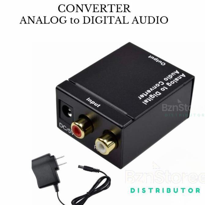 Audio Converter Analog RCA to Digital /Converter Analog to Digital accessories speaker