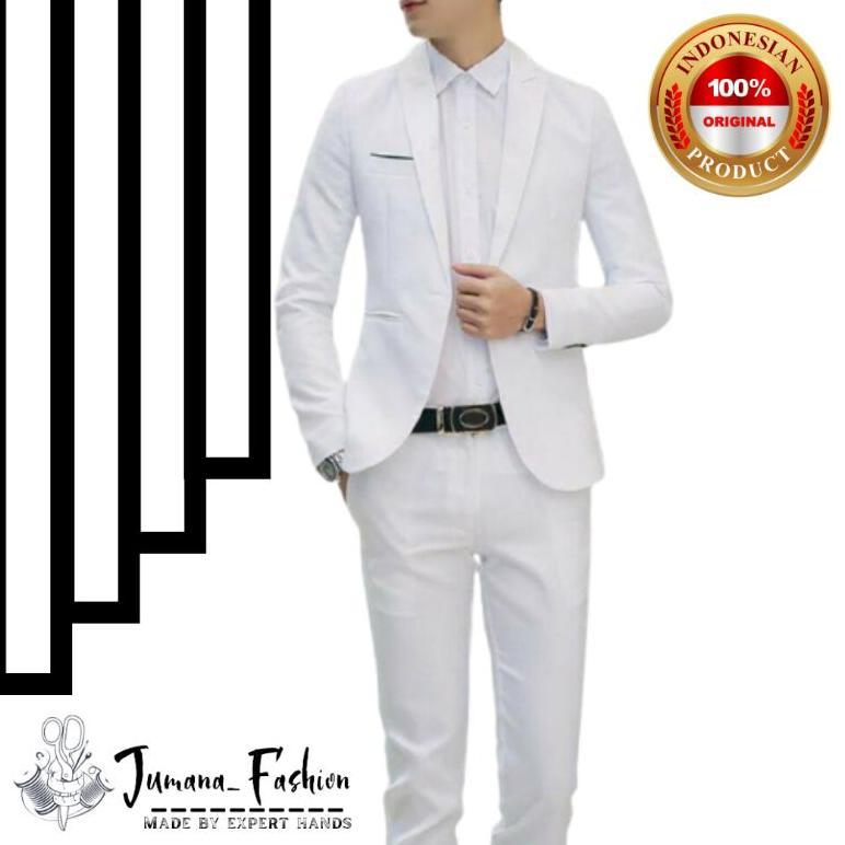 Diskon Setelan Jas Formal Pria | Set Jas Pernikahan | Jas 2In1 Pria