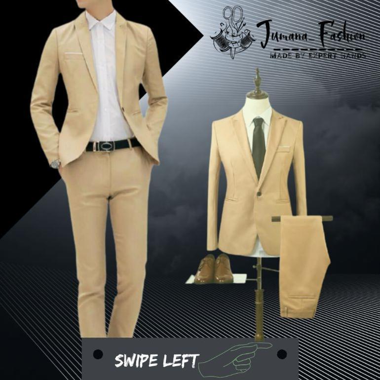 Free Ongkir Setelan Jas Formal Pria | Set Jas Pernikahan | Jas 2In1 Pria
