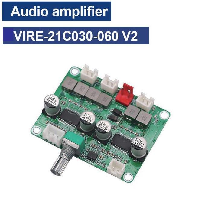 Audio amplifier power papan amplifier 2.1 stereo 2x30 watt + 60 watt
