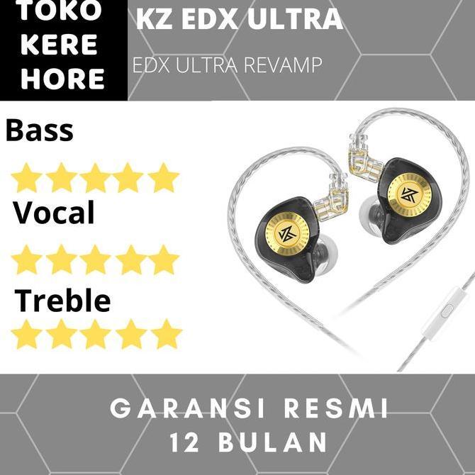 KZ EDX Ultra Basshead Earphone with MIC