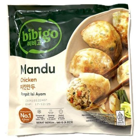 CJ BIBIGO MANDU CHICKEN 180 GR