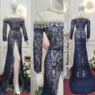 Diskon Kebaya Akad Brokat / Santili / Lace Pengantin Tanpa Payet (Kebaya Saja)
