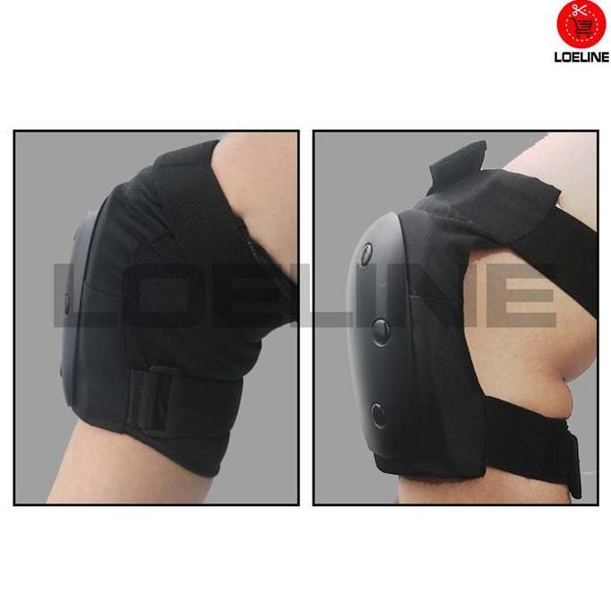 BOA 6 pcs Pelindung Lutut Siku Tangan Deker Skateboard Inline Knee Pad Protector Sepatu Roda DVS