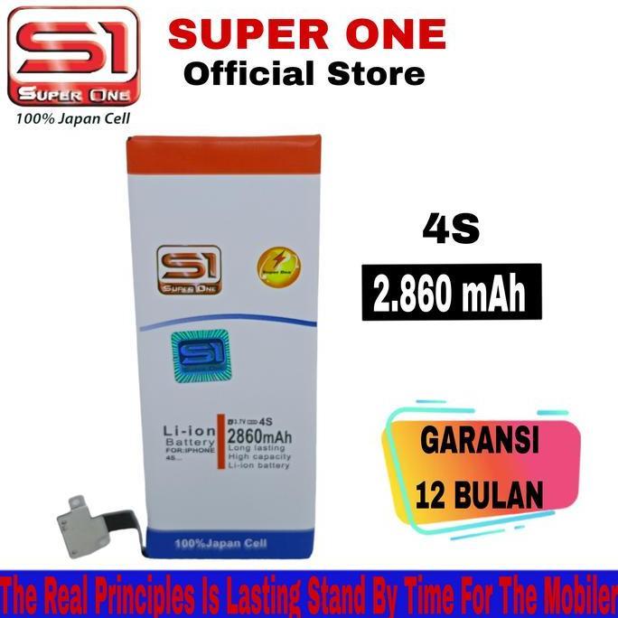 6160580 Compatible With Iphone 4S Batre Batrai Baterai Battery