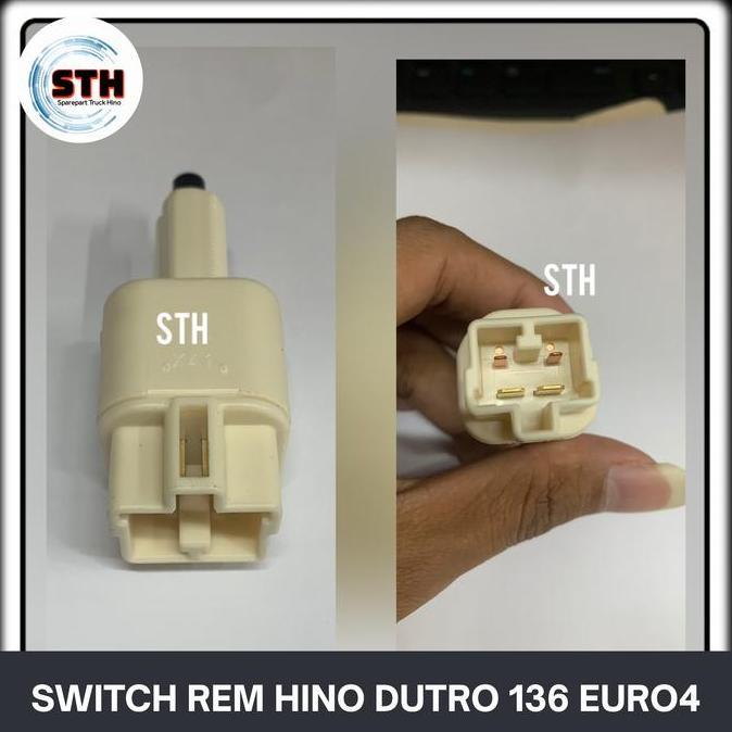 SWITCH REM HINO DUTRO EURO 4 HINO DUTRO 136 NEW GARANSI ORIGINAL HINO SWITCH PEDAL REM HINO DUTRO EU