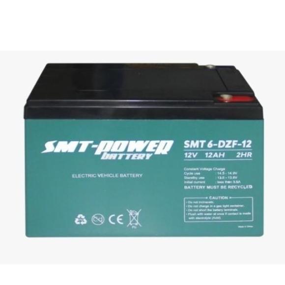 Grosir Aki Accu Baterai Kering Listrik Sepada Skuter Mobil Motor 12V 14Ah / Smt Power Smt 6Dzf12 12V