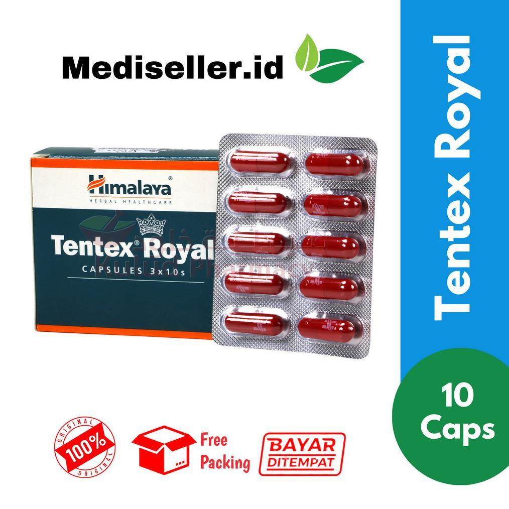 (Terbaru) Himalaya Tentex Royal Original - Suplemen Herbal kesuburan Pria Dewasa,  energi & vitalita