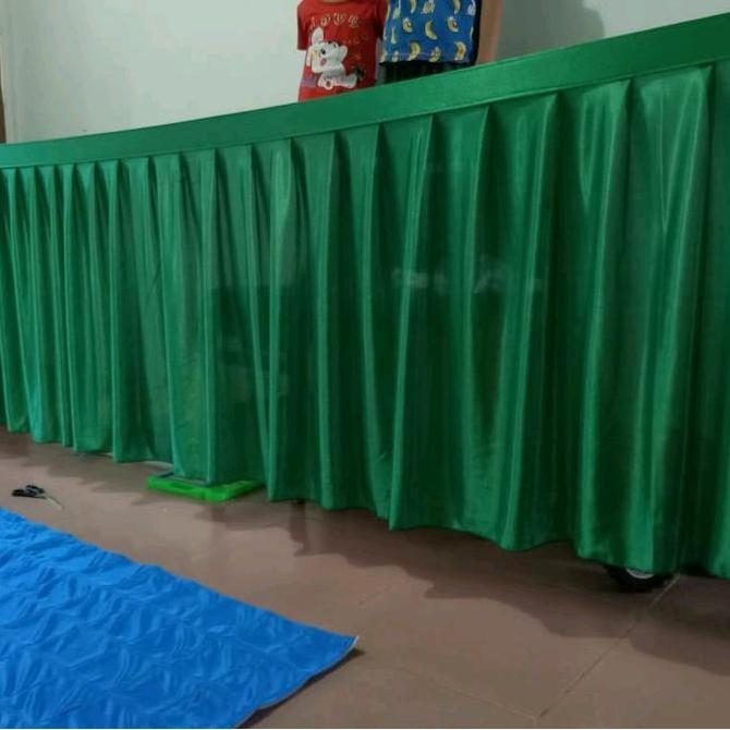Skirting Meja Rok Meja Panjang 5,5 Meter Tinggi 75Cm