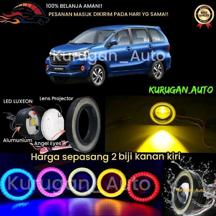 Foglamp Angel Eyes Led Kuning Avanza Old Lampu Variasi Mobil Original Dan Terpercaya
