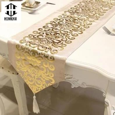 Table Runner Panjang 350 Cm 3,5 Meter Taplak Meja Panjang Mewah