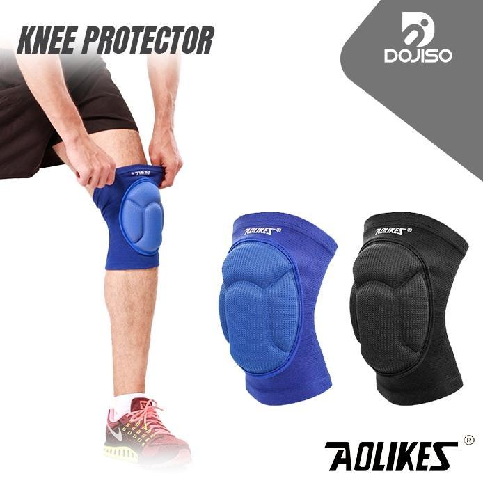 Knee Pad Aolikes A-0217 1Pcs Original Pelindung Lutut Deker Lutut Kneepad Futsal Voli Badminton