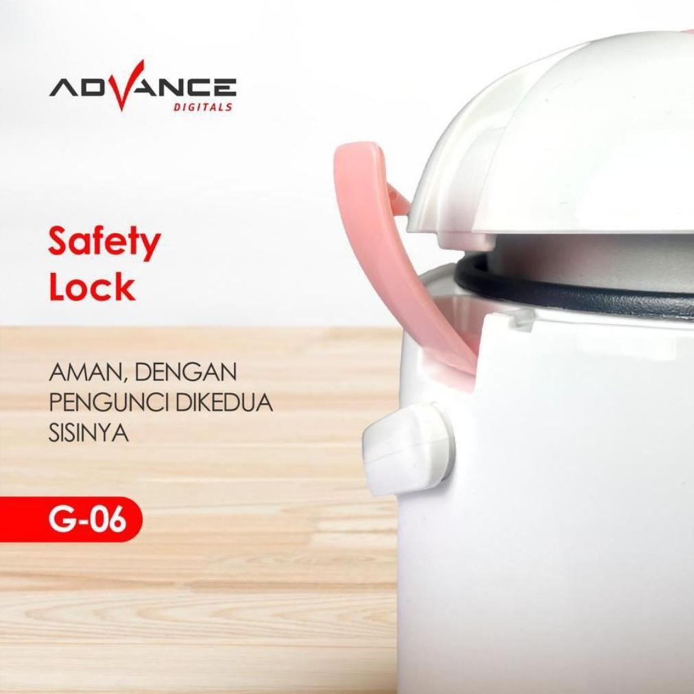 BIG SALE Advance Digitals Mini Rice Coocker G06 Rice Coocker Kecil Anak Kosan Low Watt Penanak Nasi 