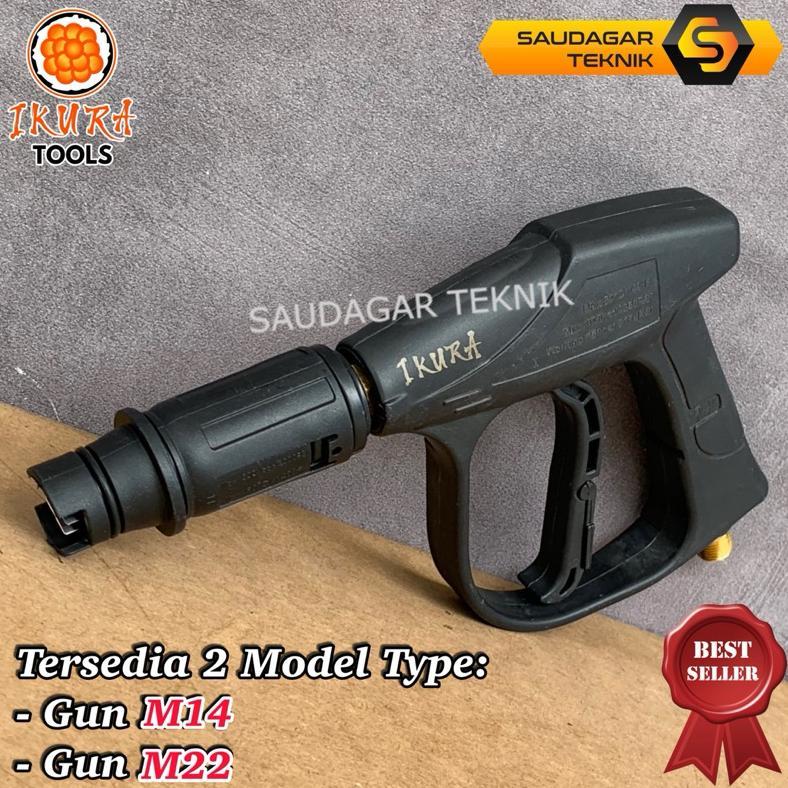 Gun Jet Cleaner Drat M14 M22 Set Nozzle Mesin Steam Cuci Motor Mobil Ac Sprayer Sanchin Mesin Steam 