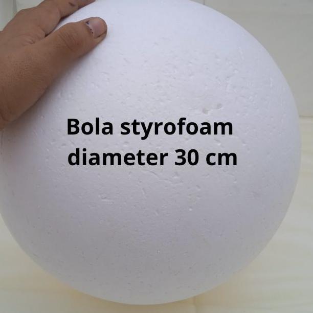 Bola Styrofoam Diameter 30 Cm