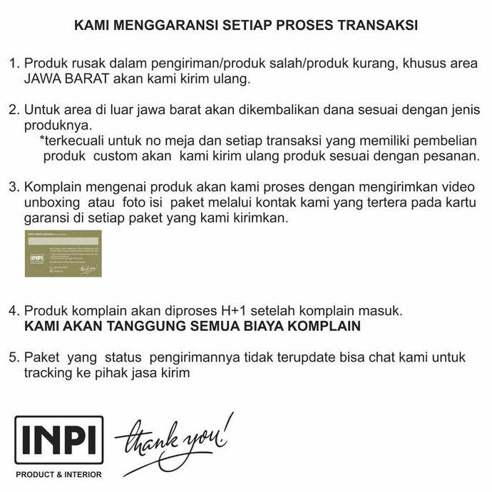 Wall Sign Akrilik Putih Lingkaran 30 Cm - Panah In