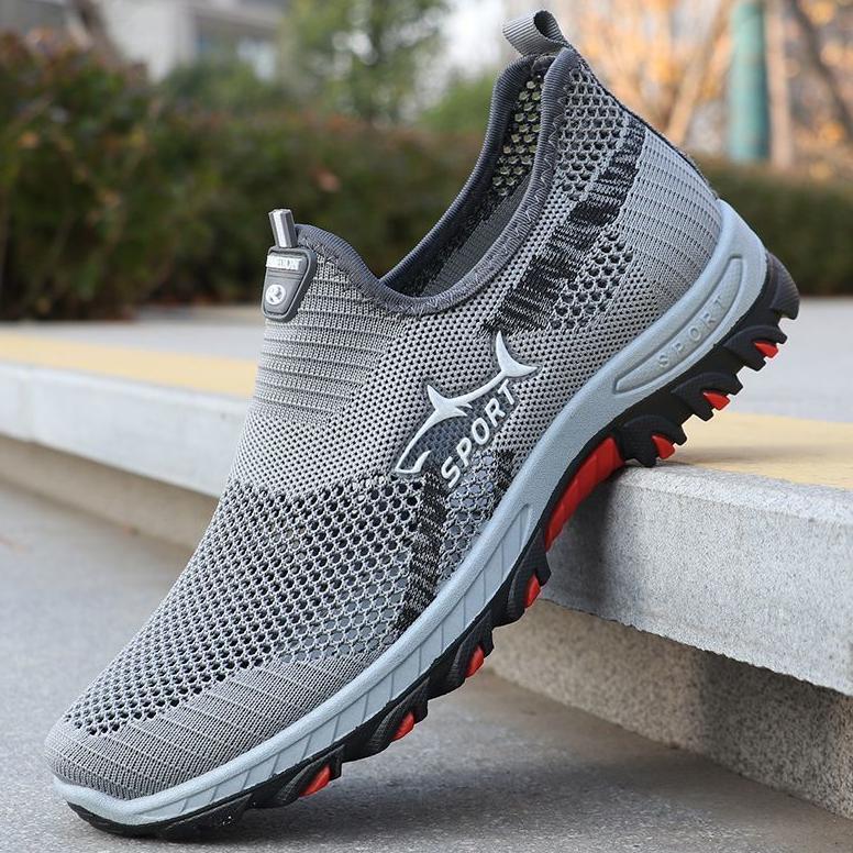 New Deals Slip On Pria Sepatu Hiking Pria Outdoor Shoes Sepatu Gunung Slip On Olahraga Casual Import