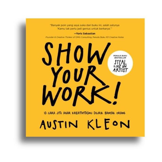 jozzymary - buku show your work (republish) - austin kleon