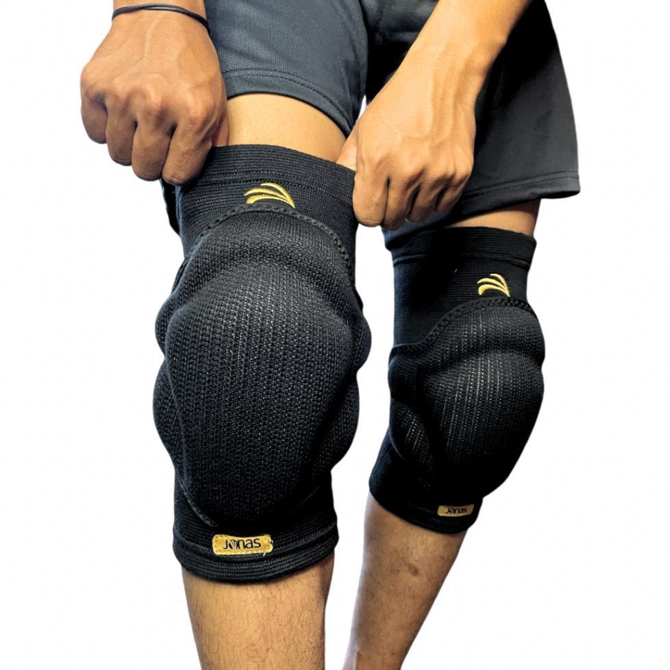 Kneepad Jonas Elite X3 Pelindung Lutut Anti Benturan Olahraga Futsal Safety Protector Nyaman