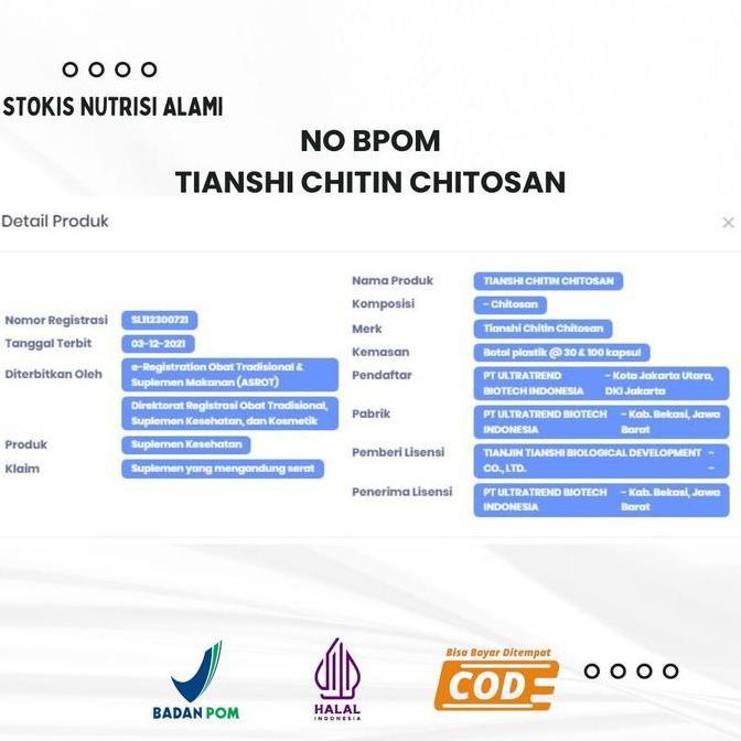 Lansungkirim- Paket Nutrisi Alami Sir - Nutrisi Alami Sir Ambeien - Tiens Chitin Chitosan - Tiens Zi