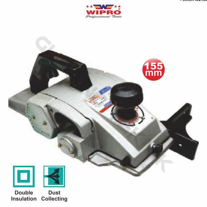 AKARA Mesin Planer 155mm WIPRO W-2155 / Mesin Serut Kayu Ketam Sugu Pasah