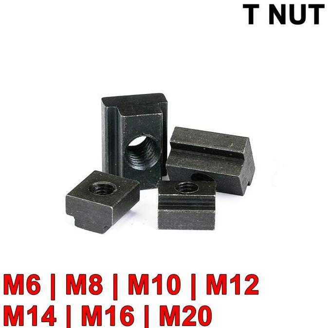 SAVAN T-Slot Nut M12 Clamp Nut M 12 Clamping Tools Slot Milling T Sliding