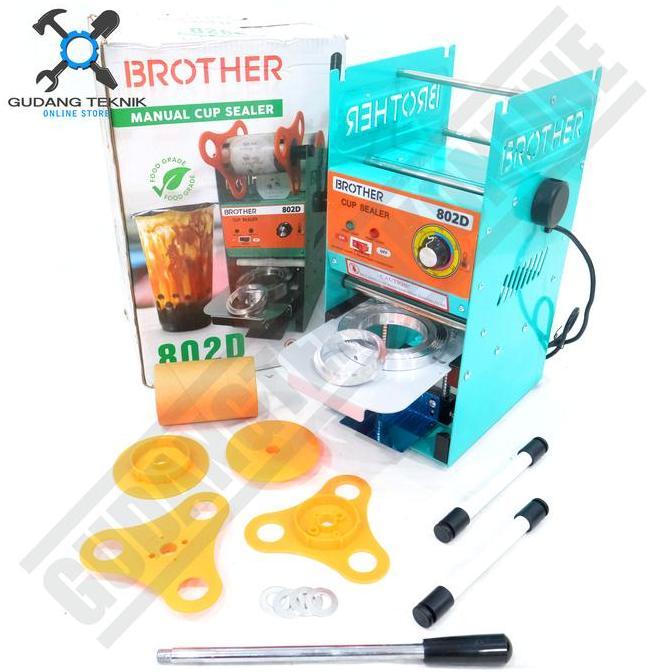 ORIZA Cup Sealer BROTHER 802D / Mesin Press Segel Penyegel Gelas Plastik