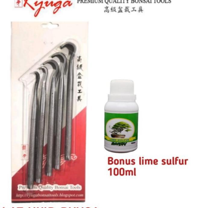 Alat Ukir Bonsai Set Ryuga Ct-A